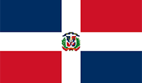 National flag of the Dominican Republic